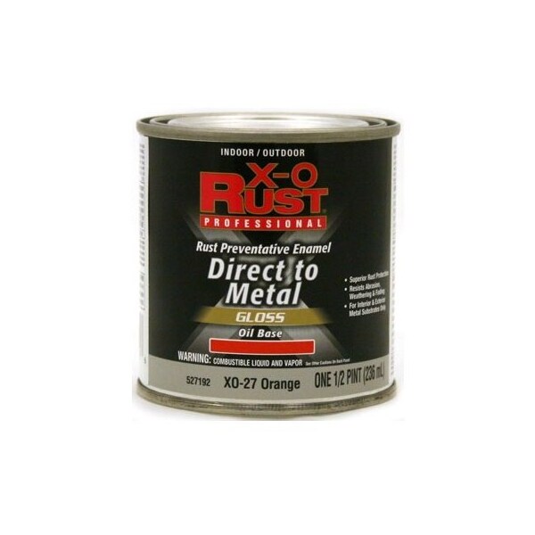 True Value XO Rust DTM Rust Preventative Paint, Oil Base, Gloss